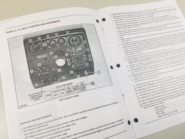 White Field Boss 2-88 Tractor Operators Manual S/N 302591 & After - Image 2