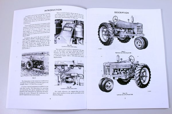 Farmall 300 Tractor Operators Owners Manual International Mccormick Instructions - Image 3