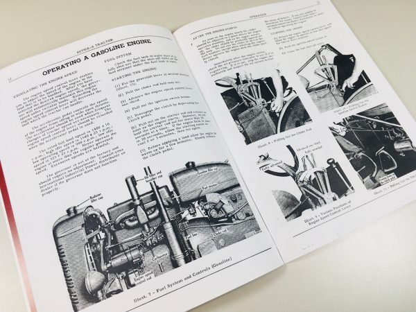 International Super A Tractor Operators Manual Parts Catalog Assembly - Image 6