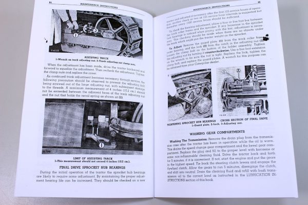 Caterpillar D4 Tractor Operators Owners Manual Book Sn 6U1-Up 7U1-Up Maintenance - Image 8