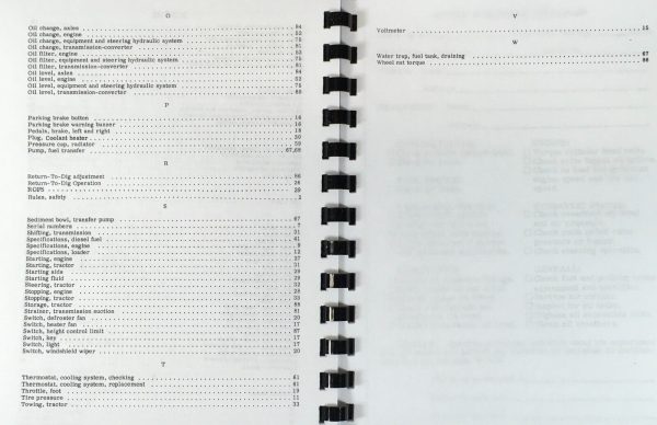 Case W14 Articulated Loader Parts Manual Catalog Operators Set Prior to 9119395 - Image 3