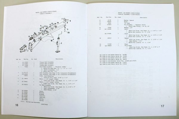 New Holland 489 Haybine Mower Conditioner Service Parts Operators Manual Set - Image 10