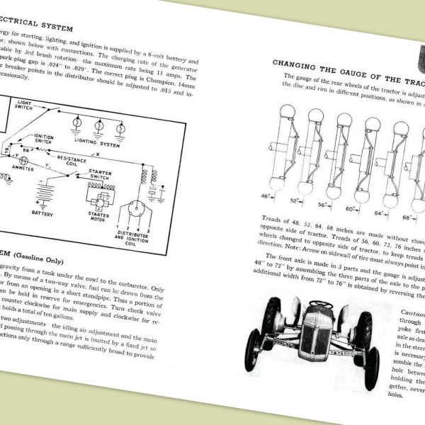 Ford 9N 2N Tractor Operators Owners Manual 1939-1947 Ferguson System Instruction - Image 2