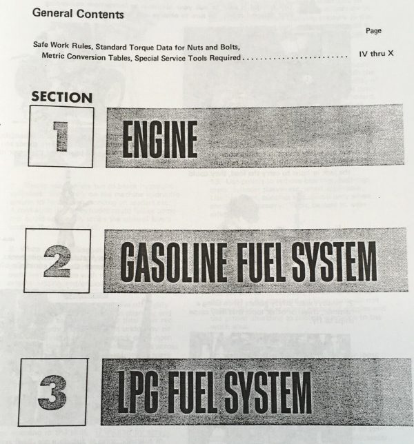 International C-175 4 Cylinder Gas Engine Service Parts Manual Set Repair Shop - Image 2