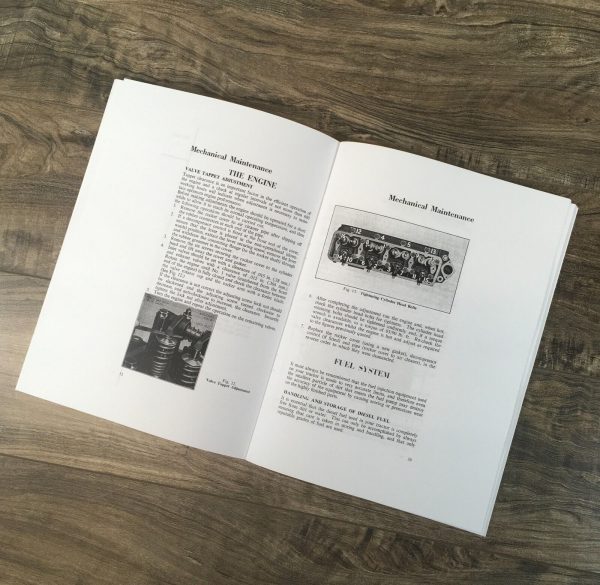 Ford Fordson Super Major Tractor Service Repair Manual Parts Operators Set Book - Image 10