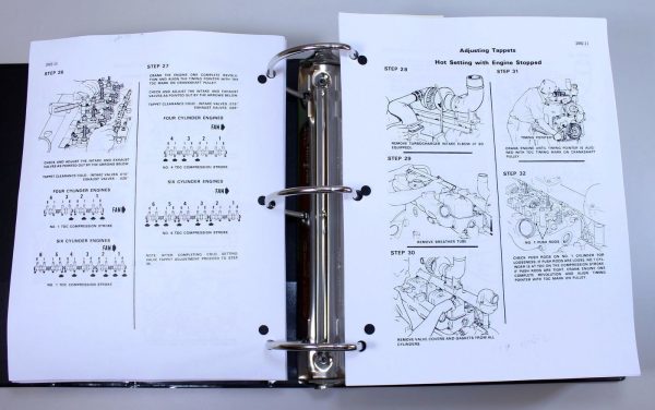 Case 1450B 1455B Crawler Loader Dozer Service Technical Manual Repair In Binder - Image 5