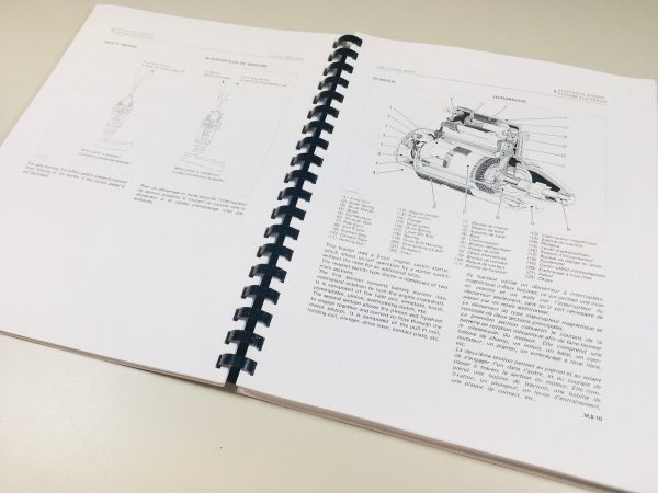 Kubota L275 Tractor Service Engine Chassis Operators Manual Parts Catalog Set - Image 5