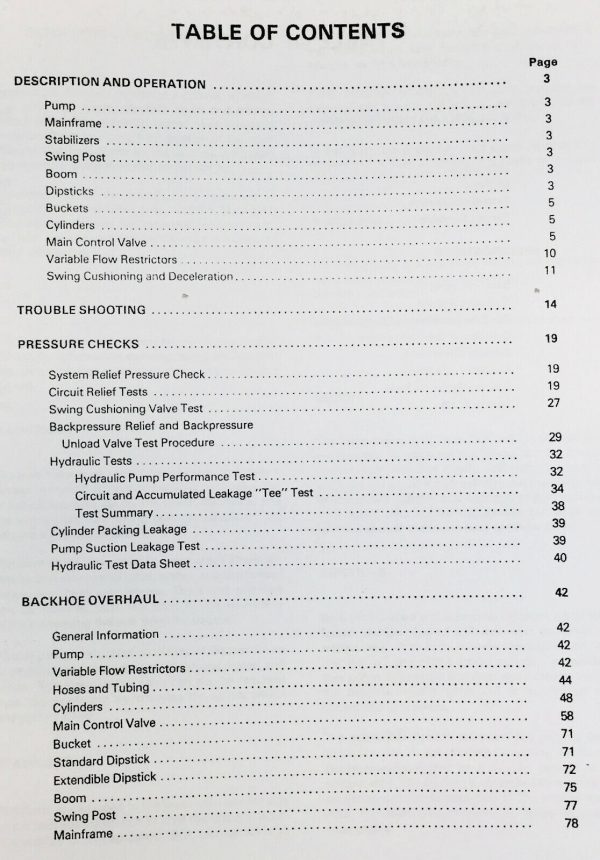 Ford 340B 445A 540B Tractor 765 Backhoe Service Manual Repair Shop Technical Set - Image 2
