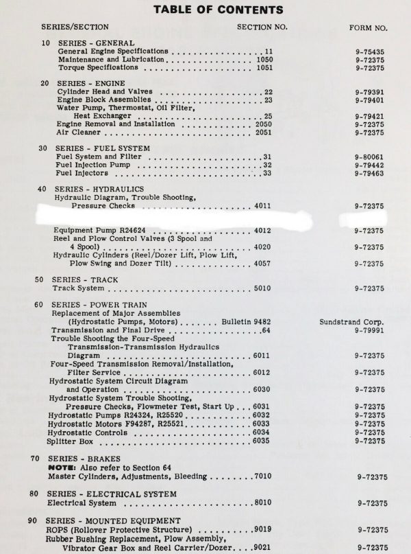 Case 475 Cable Layer Service Manual Repair Shop Technical Book Workshop Overhaul - Image 2