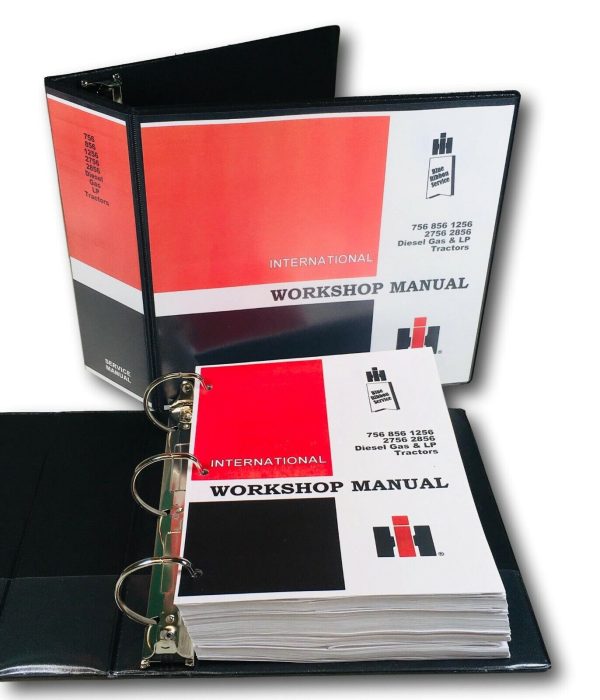 Farmall International 2856 Tractor Service Manual Repair Technical Book Overhaul