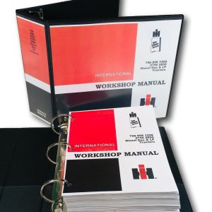 Farmall International 2756 Tractor Service Manual Repair Technical Book Overhaul