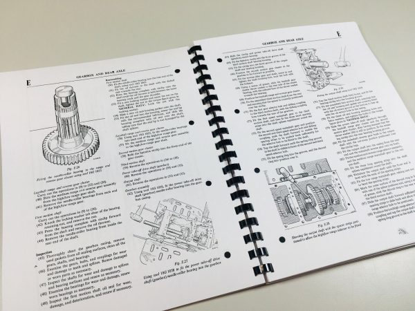 Leyland 154 Tractor Workshop Service Repair Shop Manual Technical Overhaul Book - Image 8