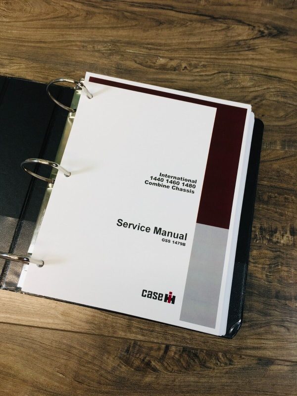 International 1480 Combine Service Parts Operators Manual Set Repair Shop DT466B - Image 2