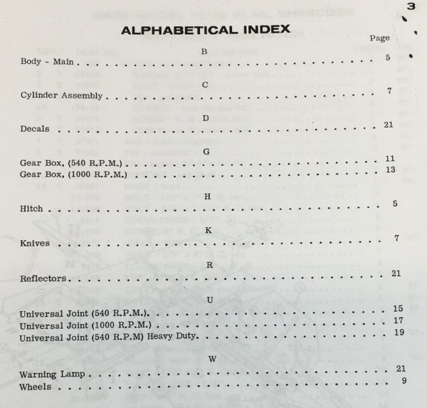 Case V12 Flail Type Shredder Parts Manual Catalog Book Assembly SN 6176501-After - Image 2