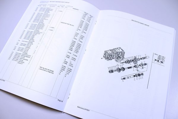 Kubota B6100E-P B6100 2Wd Gear Tractor Parts Assembly Manual Catalog - Image 4