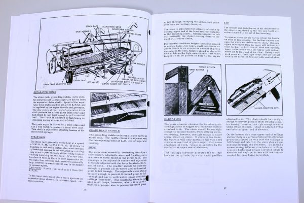 Allis Chalmers 72 All-Crop Harvester Owners Operators Manual Book Maintenance - Image 7