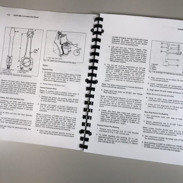 335 350 365 400 Cummins Engine Service Manual Repair Shop Overhaul 855Ci Diesel - Image 7