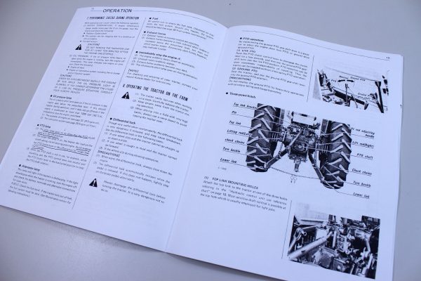 Kubota Tractor M5500 M5500Dt M7500 M7500Dt Operators Owners Manual Maintenance - Image 4