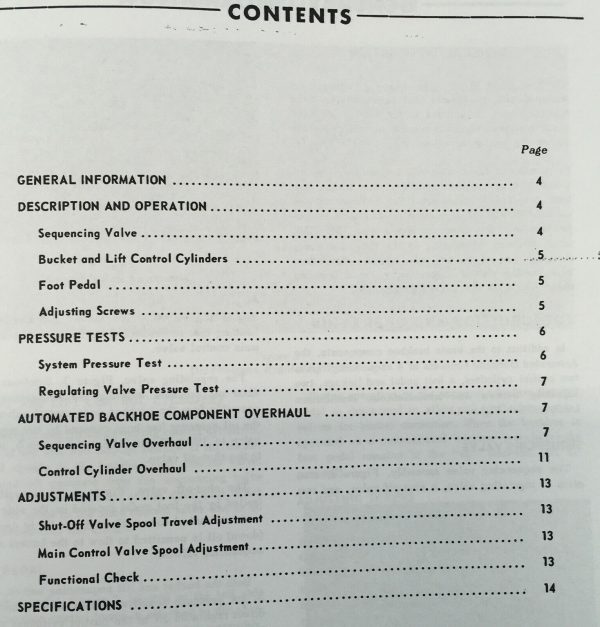 Ford 19-480 19-481 19-482 Backhoe Service Manual Set Repair Shop Technical Book - Image 3