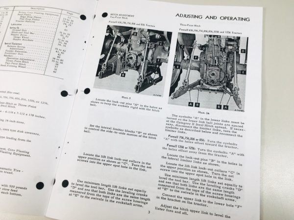 International 80 Lister 6 Row Planter Fertilizer Owners Operators Manual - Image 3