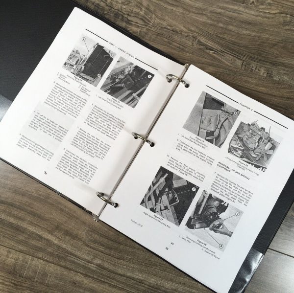 Ford H-48 Excavator Service Manual Repair Shop Technical Book Workshop Track Hoe - Image 8