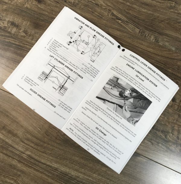 Parts Operators Manual Set For Case 475 Cable Layer W 301B Engine Catalog Owners - Image 8