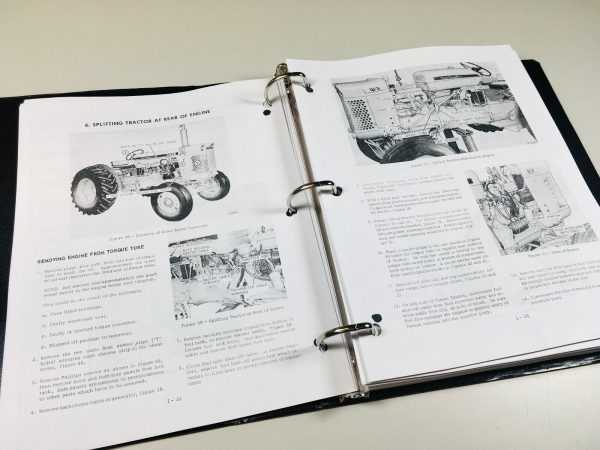 Case W3 420B Wheel Tractor Loader Backhoe Service Shop Technical Manual Repair - Image 5