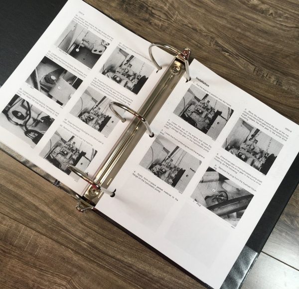 Case 760 Trencher Service Manual Parts Catalog Repair Shop Book Workshop Set - Image 9