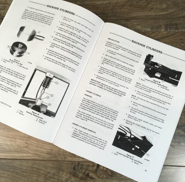 Ford Series 764 Backhoe Service Manual Repair Shop Technical Book Workshop - Image 8