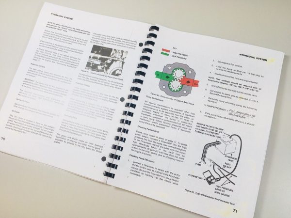 Drott Case 40D Crawler Excavator Service Manual Parts Catalog Operators Set - Image 7