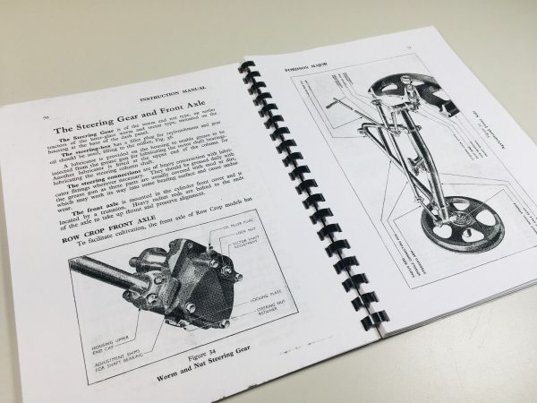 Fordson Major Tractor Operators Owners Instructions Manual Maintenance - Image 8