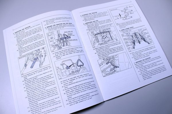 Kubota B9200Hst Tractor Operators Owners Manual Maintenance Specifications - Image 3