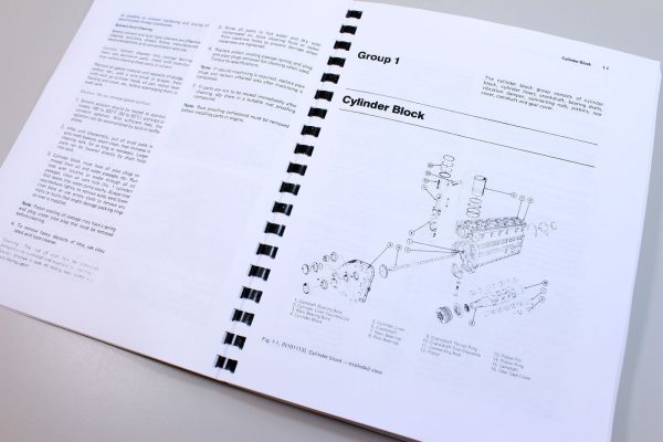 Set Cummins Diesel Nh Nt Diesel Engines Service Manual Parts Catalog Shop Set - Image 12