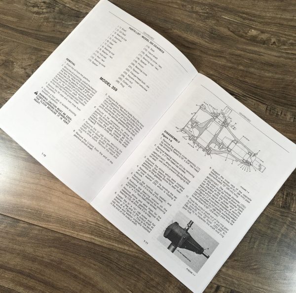 New Holland 353 Grinder Mixer Service Manual Parts Catalog Operators Repair Shop - Image 6