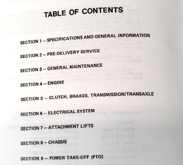 Wheel Horse C-161 D-160 D-200 Lawn Tractor Service Operators Manual Set - Image 4