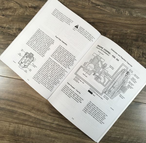 International C175 Gas Engine Service Parts Manual Set For 454 464 2400A Tractor - Image 9