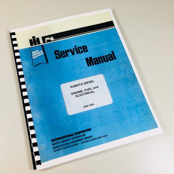 Steiner 420 S420 Garden Tractor Diesel Engine Electrical Service Manual D600-B