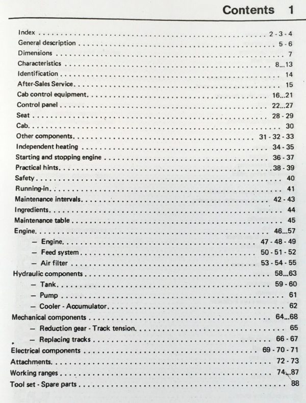 Case 60 75 90 115 160 Excavator Operators Manual Owners Book Maintenance - Image 2