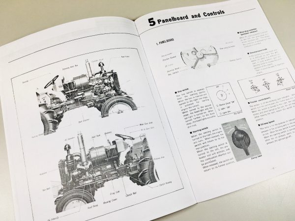 Kubota L260 Tractor Service Operators Manual Parts Catalog Shop Set L260P - Image 11