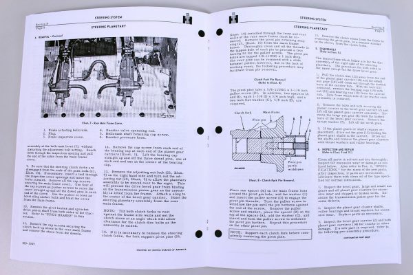 International 175 B Td15 Series B Crawler Loader Tractor Service Repair Manual - Image 7