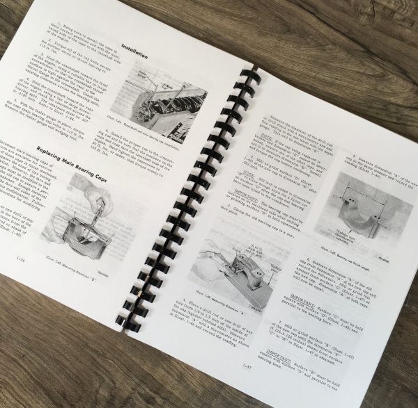 International D-407 Diesel Engine & Fuel System 815 915 Combine Service Manual - Image 8