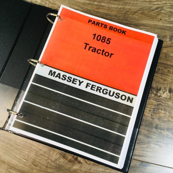 Massey Ferguson 1085 Tractor Service Parts Manual Repair Shop Set Catalog BookMF - Image 9