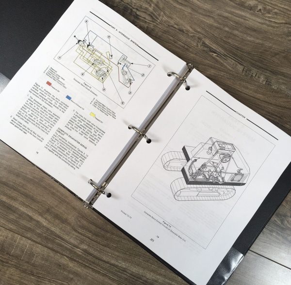 Ford H-48 Excavator Service Manual Repair Shop Technical Book Workshop Track Hoe - Image 10