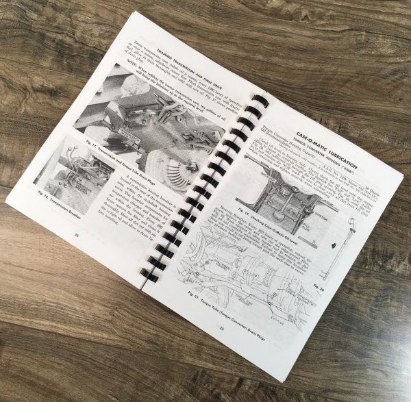 Case 500B 600B Series 510B 511B 610B 611B Tractor Operators Manual Maintenance - Image 5