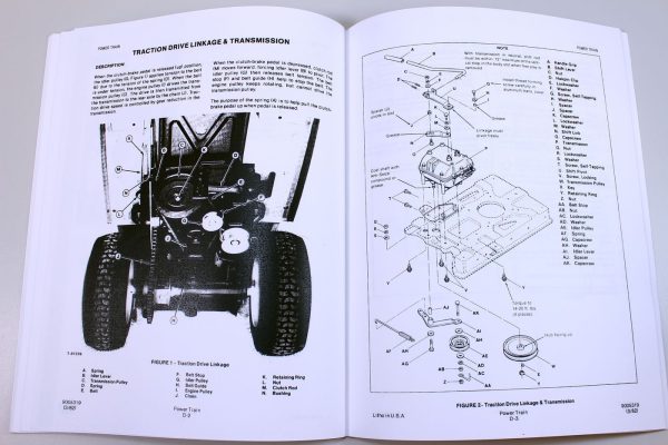 Allis Chalmers Sprint Tractors 526 830 1036 Service Shop Repair Overhaul Engine - Image 7