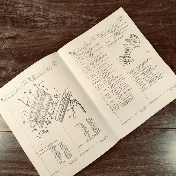Farmall International C-301 Engine Only 856 2856 Tractor Parts Manual Catalog - Image 3