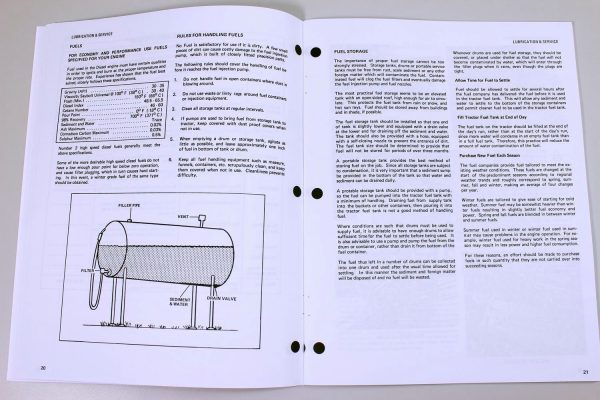 Allis Chalmers 5020 5030 Compact Tractor Owners Operators Manual Maintenance - Image 5