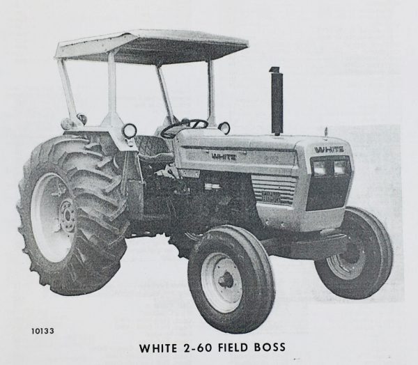 White Field-Boss 2-60 Tractor Parts Catalog Manual Assembly Exploded Views - Image 2