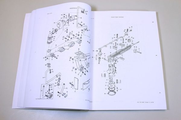 Massey Ferguson Mf 2705 Tractor Parts Catalog Manual Book Exploded View Assembly - Image 5