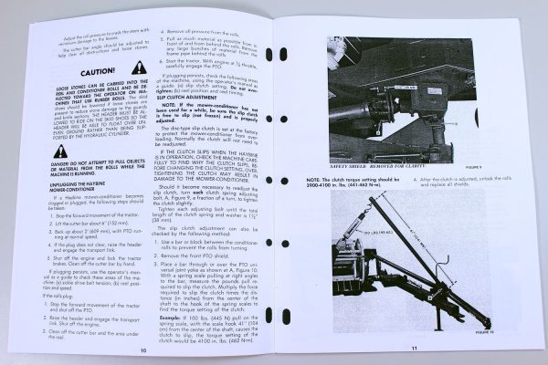 Set New Holland 488 Haybine Mower-Conditioner Service Operators Owners Manual - Image 4